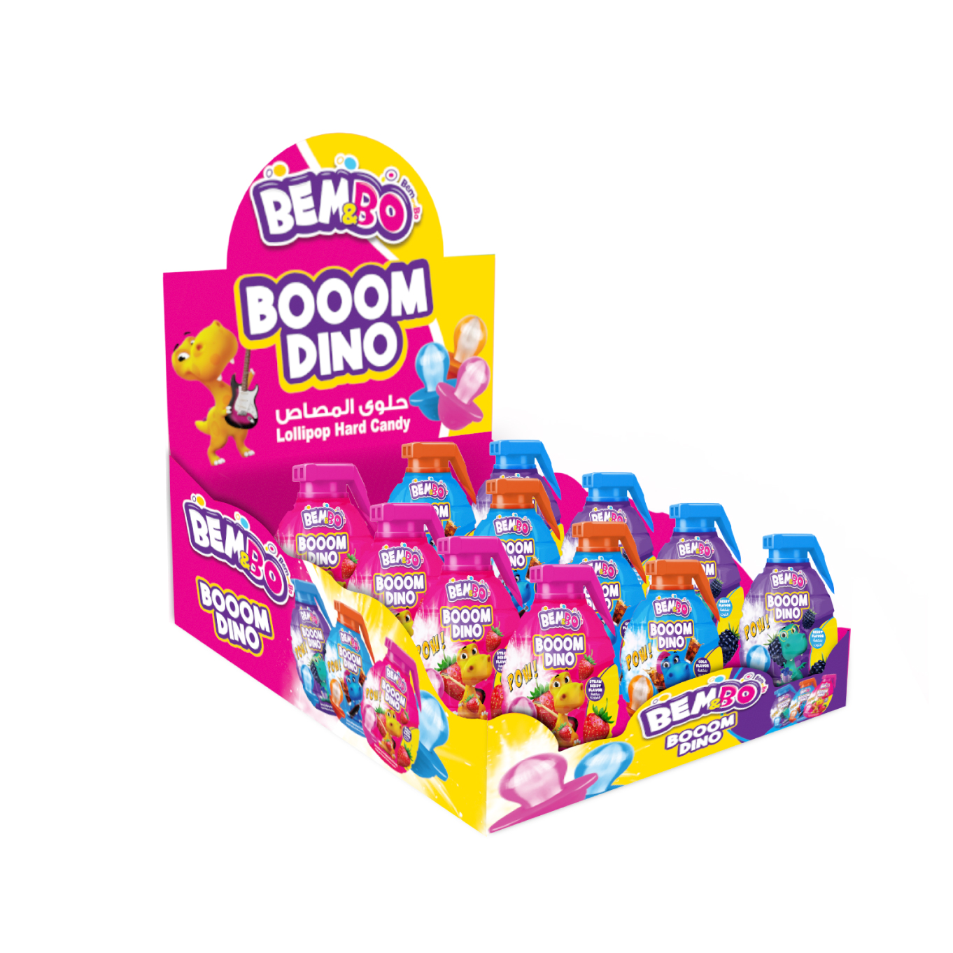 Boom Lolly Dip Sour Candy Mix