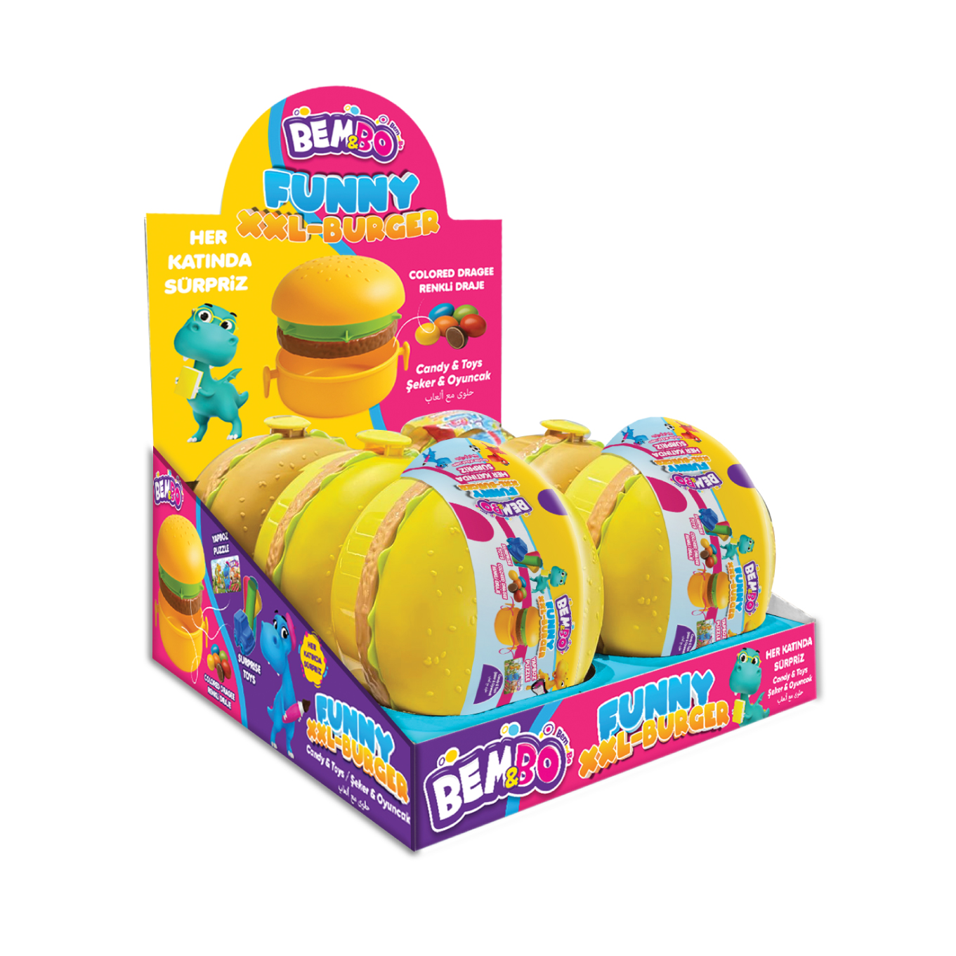 Funny XXL Burger